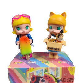 POPMART (POPMART) my childhood MOLLY series random box fashion toys sculpture gift box