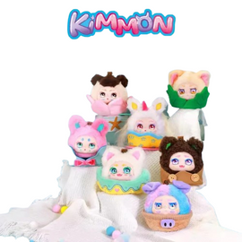 Spot KIMMON full basket cute plush blind box bag hanging dream creature tide play handmade office doll gifts