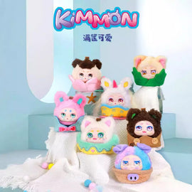 Spot KIMMON full basket cute plush blind box bag hanging dream creature tide play handmade office doll gifts