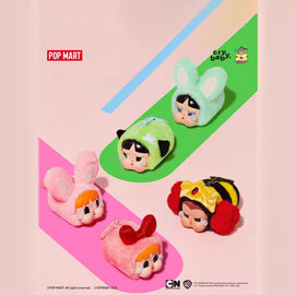 POPMART BUBBLE MART CRYBABY CRYBABY POWERPUFF GIRLS SERIES VINYL FACE PLUSH BLIND BOX PENDANT